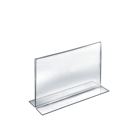 Azar Displays 10"W x 8"H Double-Foot Two Sided Sign Holder, PK10 152719